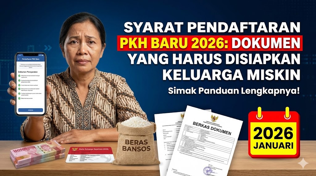 Syarat Pendaftaran PKH Baru 2026: Dokumen yang Harus Disiapkan Keluarga Miskin
