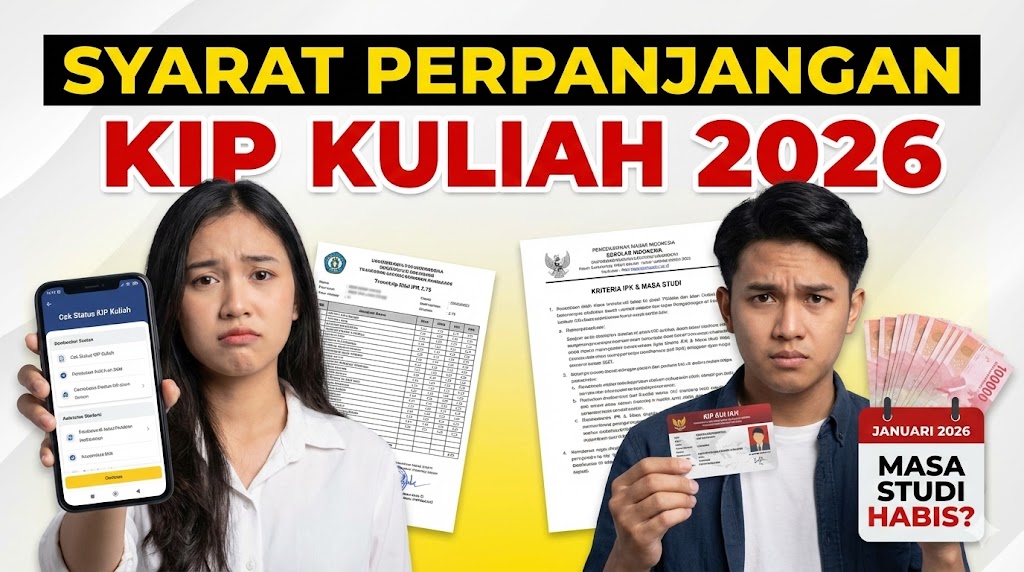 Syarat Perpanjangan KIP Kuliah 2026: Kriteria IPK dan Masa Studi Maksimal yang Harus Dipenuhi