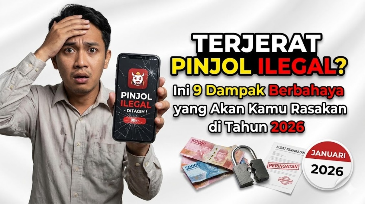 Terjerat Pinjol Ilegal? Ini 9 Dampak Berbahaya yang Akan Kamu Rasakan di Tahun 2026