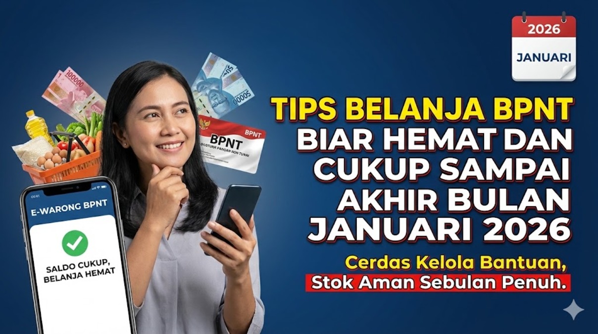 Tips Belanja BPNT Biar Hemat dan Cukup Sampai Akhir Bulan Januari 2026
