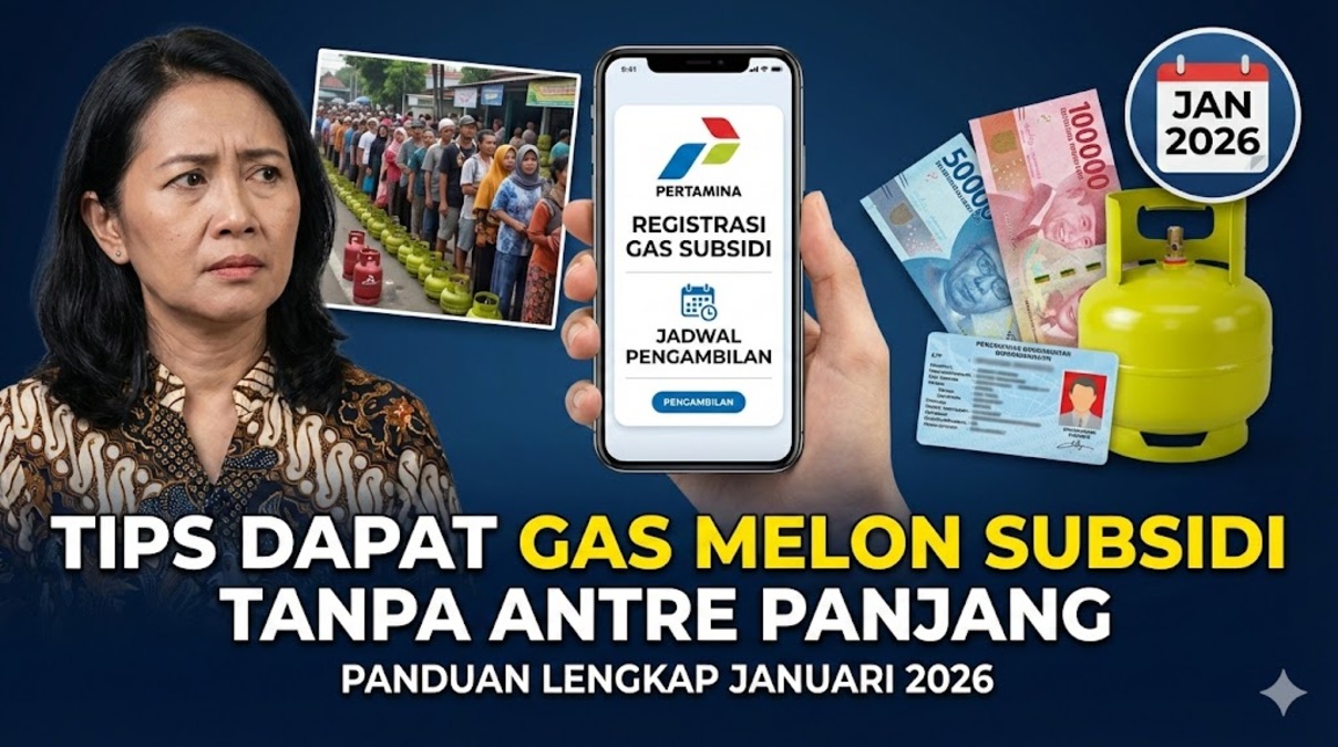 Tips Dapat Gas Melon Subsidi Tanpa Antre Panjang: Panduan Lengkap Januari 2026