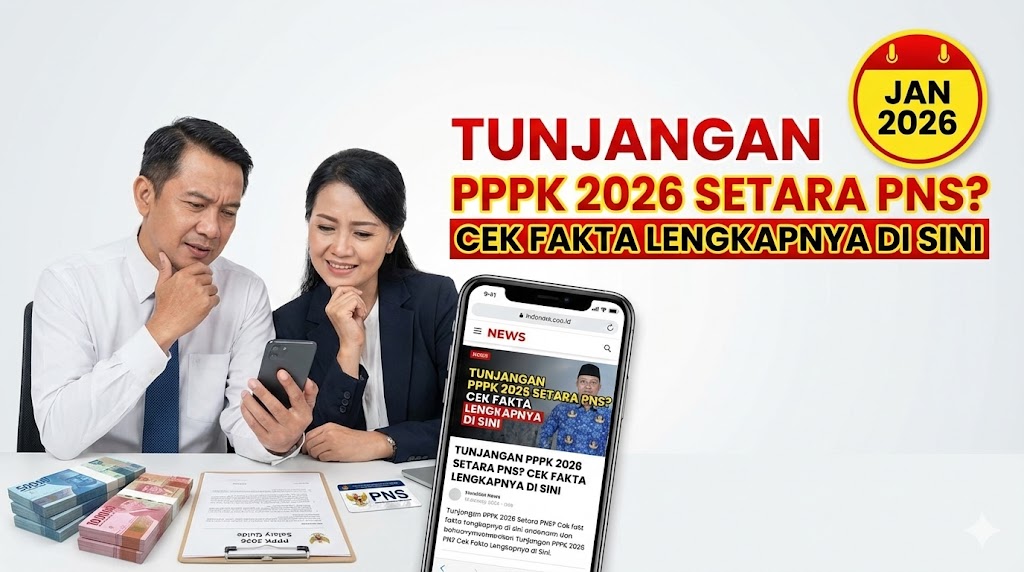 Tunjangan PPPK 2026 Setara PNS? Cek Fakta Lengkapnya di Sini