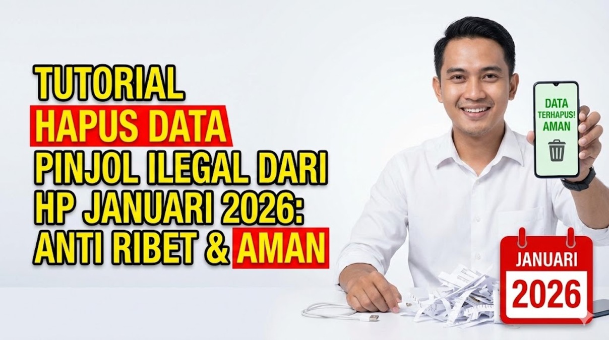 Tutorial Hapus Data Pinjol Ilegal dari HP Januari 2026, Anti Ribet dan Aman
