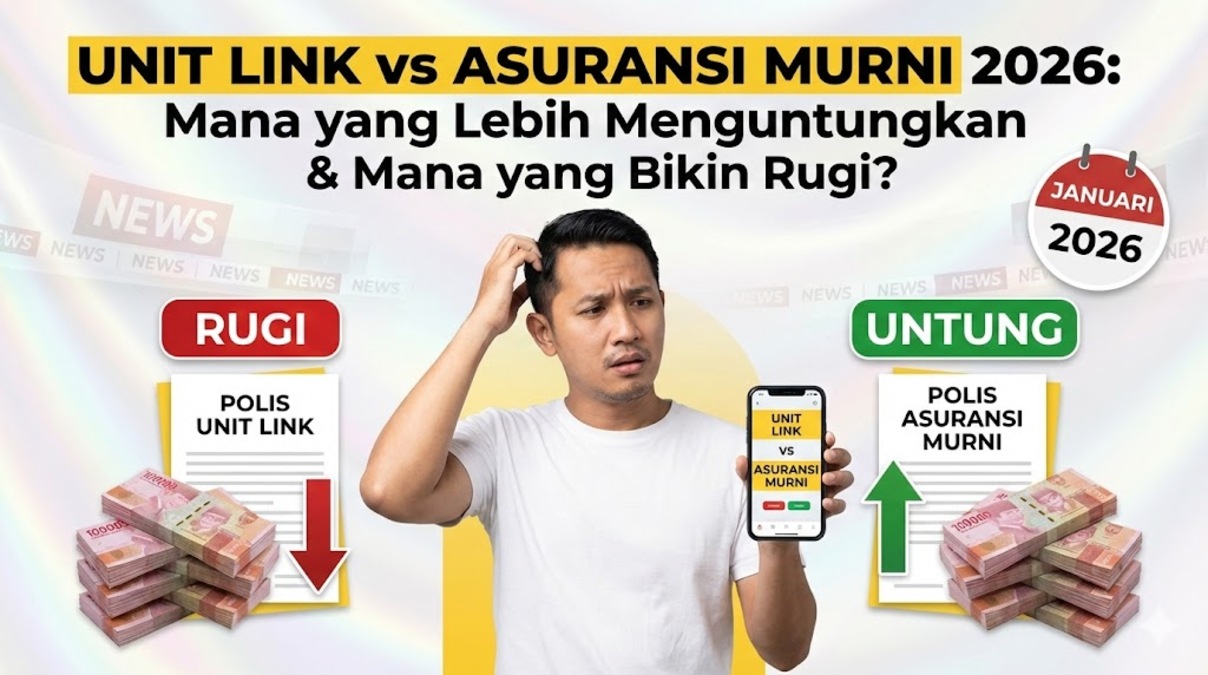 Unit Link vs Asuransi Murni 2026: Mana yang Lebih Menguntungkan dan Mana yang Bikin Rugi?