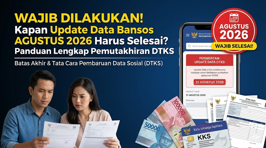 Wajib Dilakukan! Kapan Update Data Bansos Agustus 2026 Harus Selesai? Panduan Lengkap Pemutakhiran DTKS