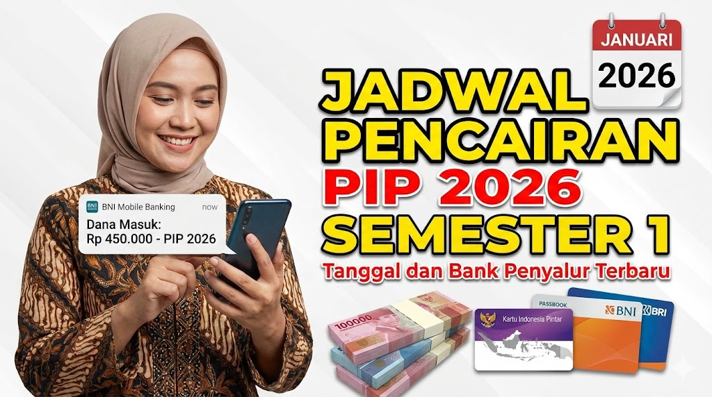 Jadwal Pencairan PIP 2026 Semester 1: Tanggal dan Bank Penyalur Terbaru Januari 2026
