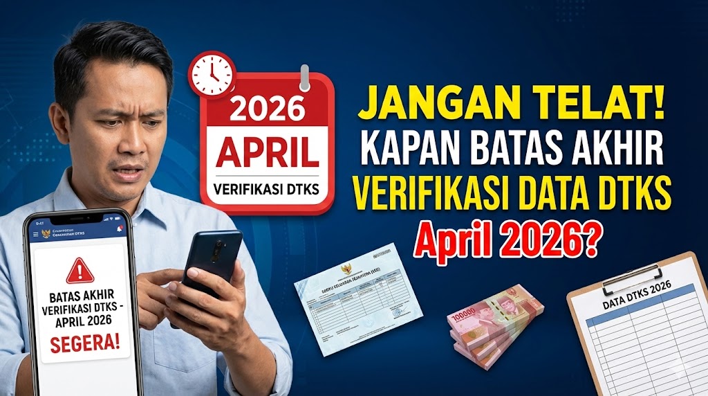 Jangan Telat! Kapan Batas Akhir Verifikasi Data DTKS April 2026?