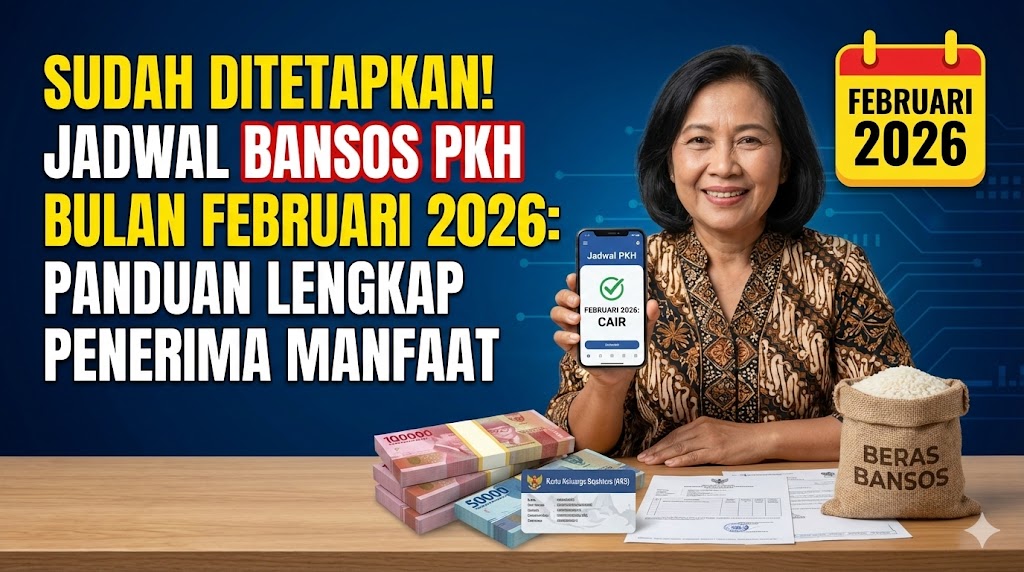 Sudah Ditetapkan! Jadwal Bansos PKH Bulan Februari 2026: Panduan Lengkap Penerima Manfaat