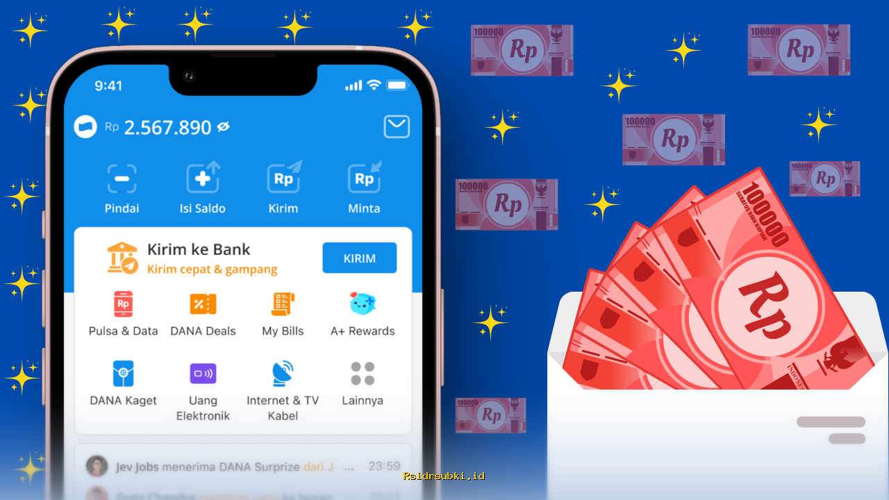 2 Tutorial Klaim Saldo DANA Gratis Rp321.000 Sore Ini Lewat HP, Siap-Siap Dapat Cuan Spesial Ramadhan!