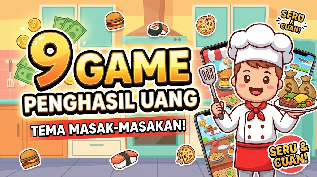 9 Game Penghasil Uang Bertema Masak-Masakan yang Seru