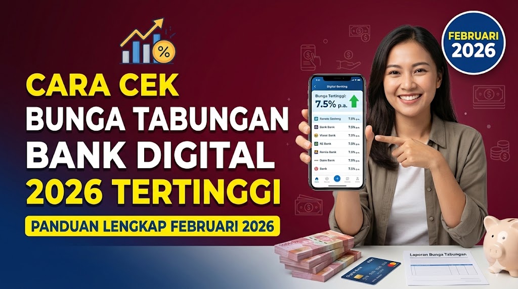 Cara Cek Bunga Tabungan Bank Digital 2026 Tertinggi: Panduan Lengkap Februari 2026