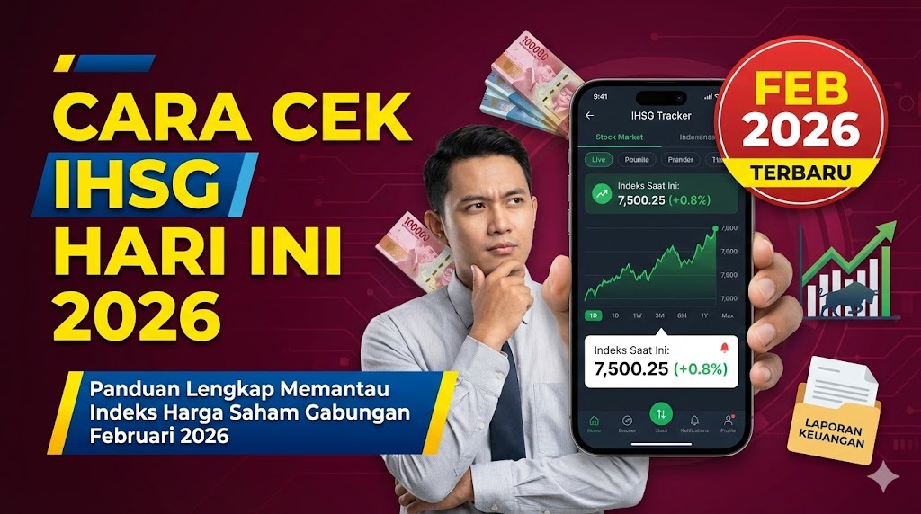 Cara Cek IHSG Hari Ini 2026: Panduan Lengkap Memantau Indeks Harga Saham Gabungan Februari 2026