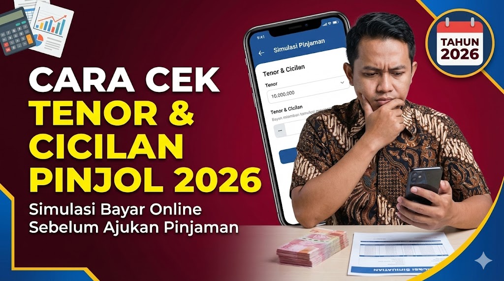 Cara Cek Tenor dan Cicilan Pinjol 2026: Simulasi Bayar Online Sebelum Ajukan Pinjaman