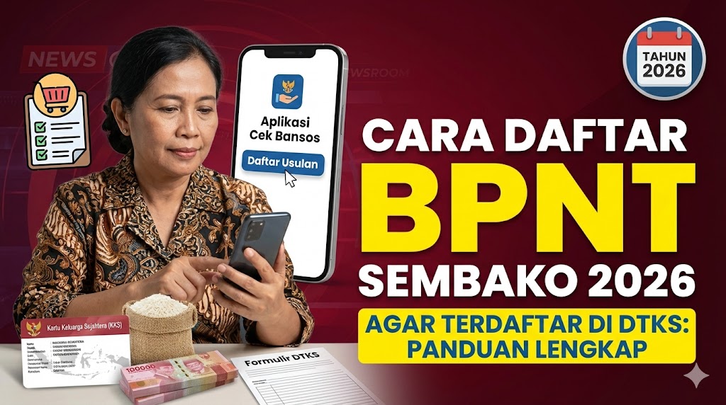 Cara Daftar BPNT Sembako 2026 Agar Terdaftar di DTKS: Panduan Lengkap