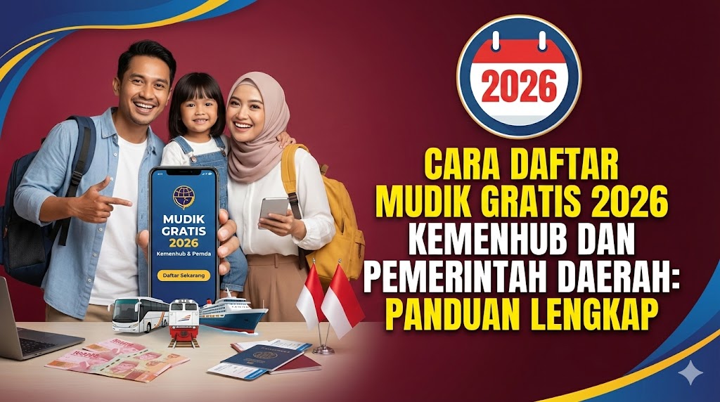 Cara Daftar Mudik Gratis 2026 Kemenhub dan Pemerintah Daerah: Panduan Lengkap