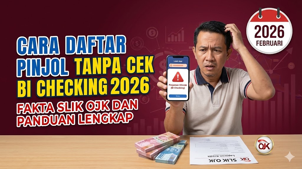 Cara Daftar Pinjol Tanpa Cek BI Checking 2026: Fakta SLIK OJK dan Panduan Lengkap