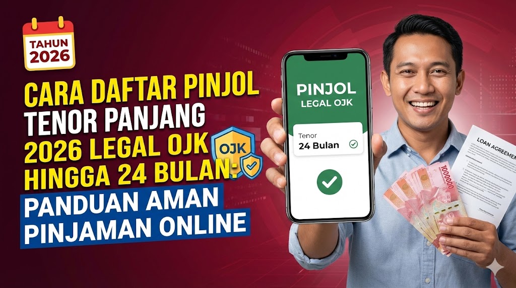 Cara Daftar Pinjol Tenor Panjang 2026 Legal OJK hingga 24 Bulan: Panduan Aman Pinjaman Online