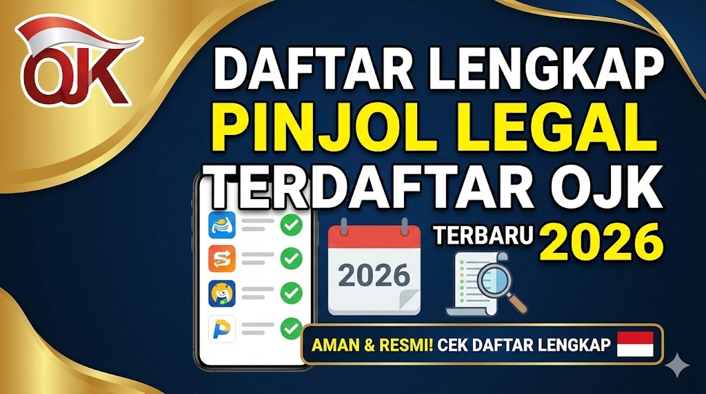 Daftar Lengkap Pinjol Legal Terdaftar OJK Terbaru 2026
