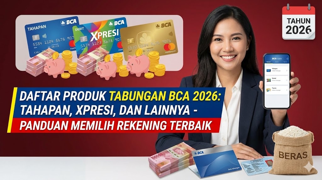 Daftar Produk Tabungan BCA 2026: Tahapan, Xpresi, dan Lainnya - Panduan Memilih Rekening Terbaik