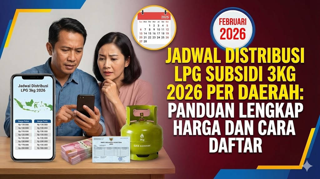Jadwal Distribusi LPG Subsidi 3kg 2026 per Daerah: Panduan Lengkap Harga dan Cara Daftar