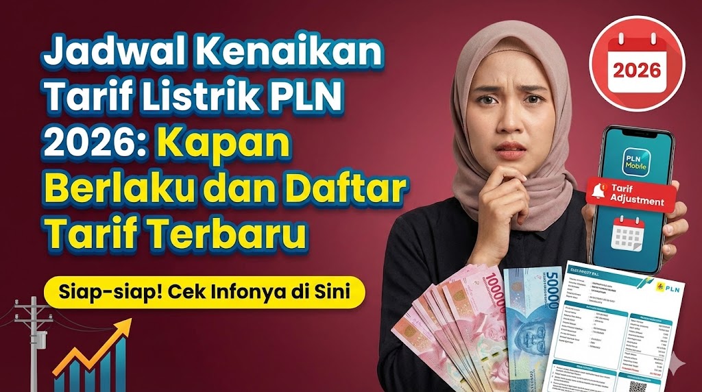 Jadwal Kenaikan Tarif Listrik PLN 2026: Kapan Berlaku dan Daftar Tarif Terbaru