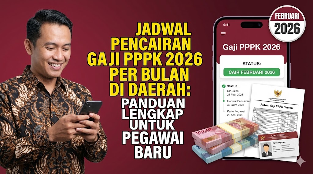 Jadwal Pencairan Gaji PPPK 2026 per Bulan di Daerah: Panduan Lengkap untuk Pegawai Baru