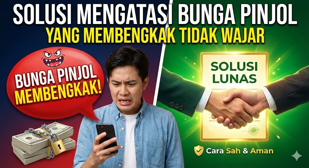 Solusi Mengatasi Bunga Pinjol yang Membengkak Tidak Wajar