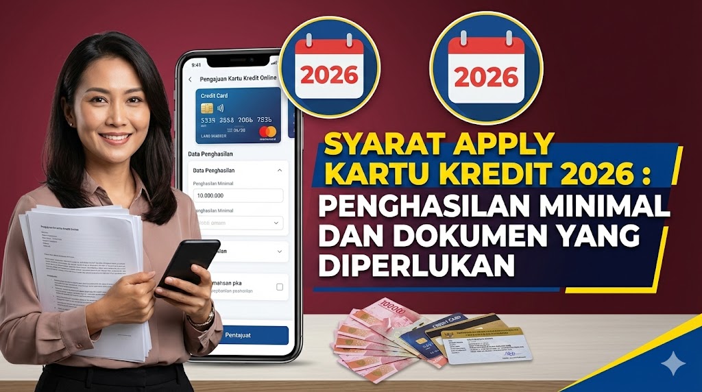 Syarat Apply Kartu Kredit 2026: Penghasilan Minimal dan Dokumen yang Diperlukan
