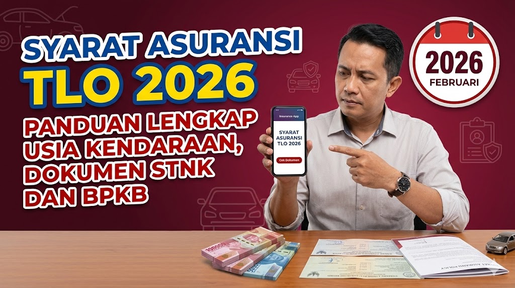 Syarat Asuransi TLO 2026: Panduan Lengkap Usia Kendaraan, Dokumen STNK dan BPKB