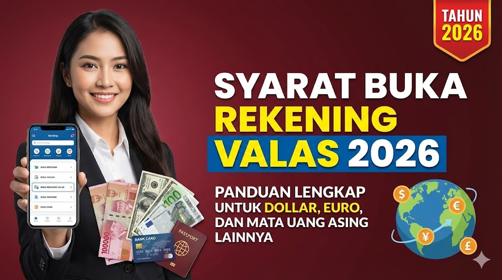 Syarat Buka Rekening Valas 2026: Panduan Lengkap untuk Dollar, Euro, dan Mata Uang Asing Lainnya