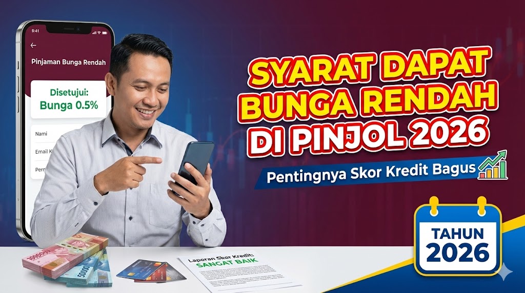 Syarat Dapat Bunga Rendah di Pinjol 2026: Pentingnya Skor Kredit Bagus
