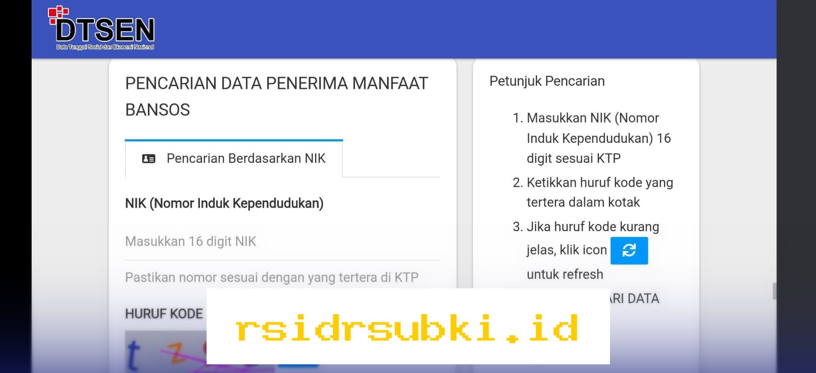 Cek Desil DTSEN 2026 Mudah dengan NIK KTP Anda!