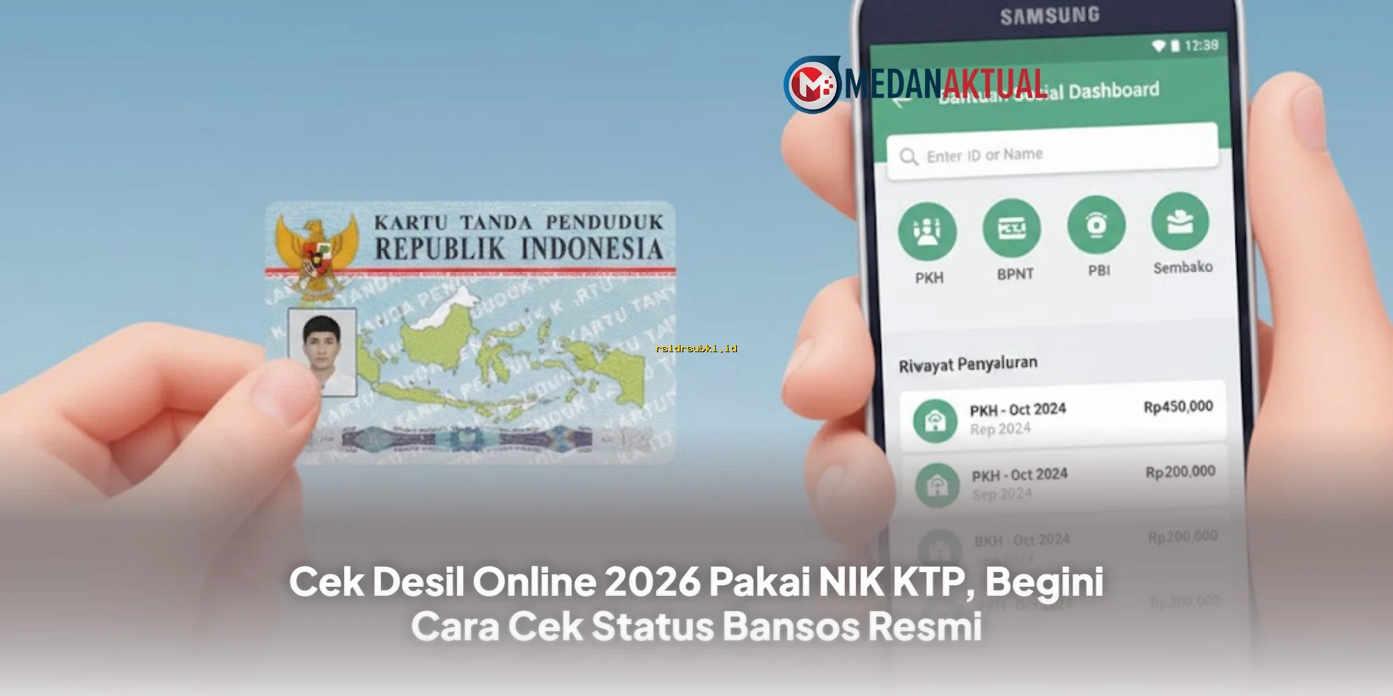 Cek Status Bansos 2026 via NIK KTP, Begini Cara Mudahnya!