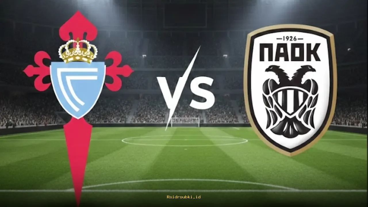Celta Vigo vs PAOK: Tuan Rumah Incar Kemenangan Penting untuk Lolos ke 16 Besar Liga Eropa!
