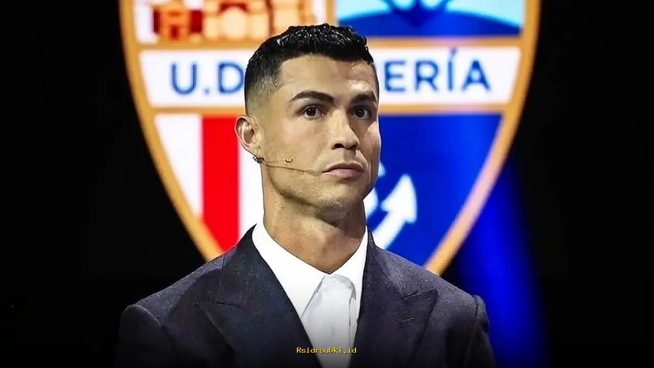 Cristiano Ronaldo Investasi di UD Almería, Miliki 25% Saham Klub Spanyol Ini!