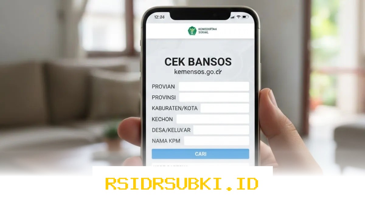 Cara Cek Desil Bansos Kemensos 2026 Langsung dari HP, Pastikan Nama Anda Terdaftar!