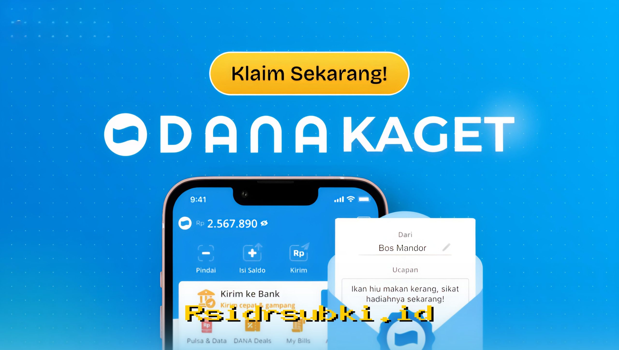 DANA Bagi-Bagi Saldo Gratis Rp104.000 ke Dompet Digital, Ini Cara Klaimnya!