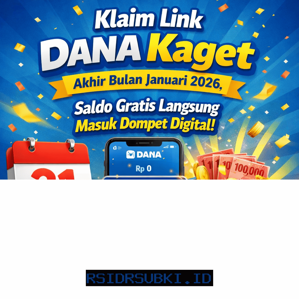 DANA Kaget Saldo Gratis Langsung Masuk Dompet Digital Awal Februari 2026? Ini Dia Cara Klaim Linknya!