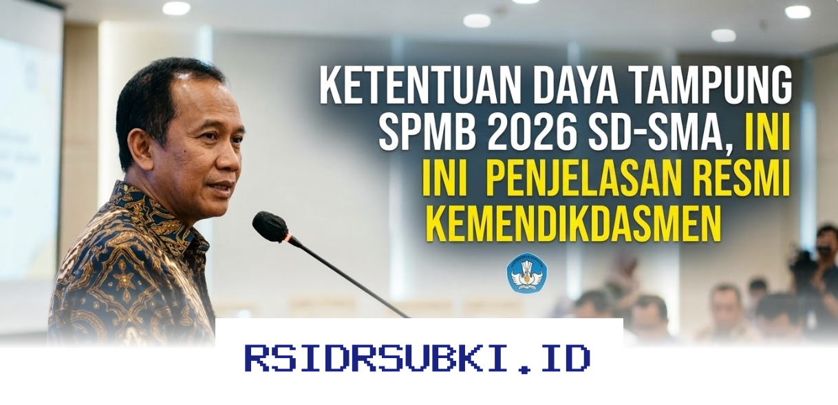 Daya Tampung SPMB 2026 untuk SD-SMA, Simak Penjelasan Resmi dari Kemendikdasmen!