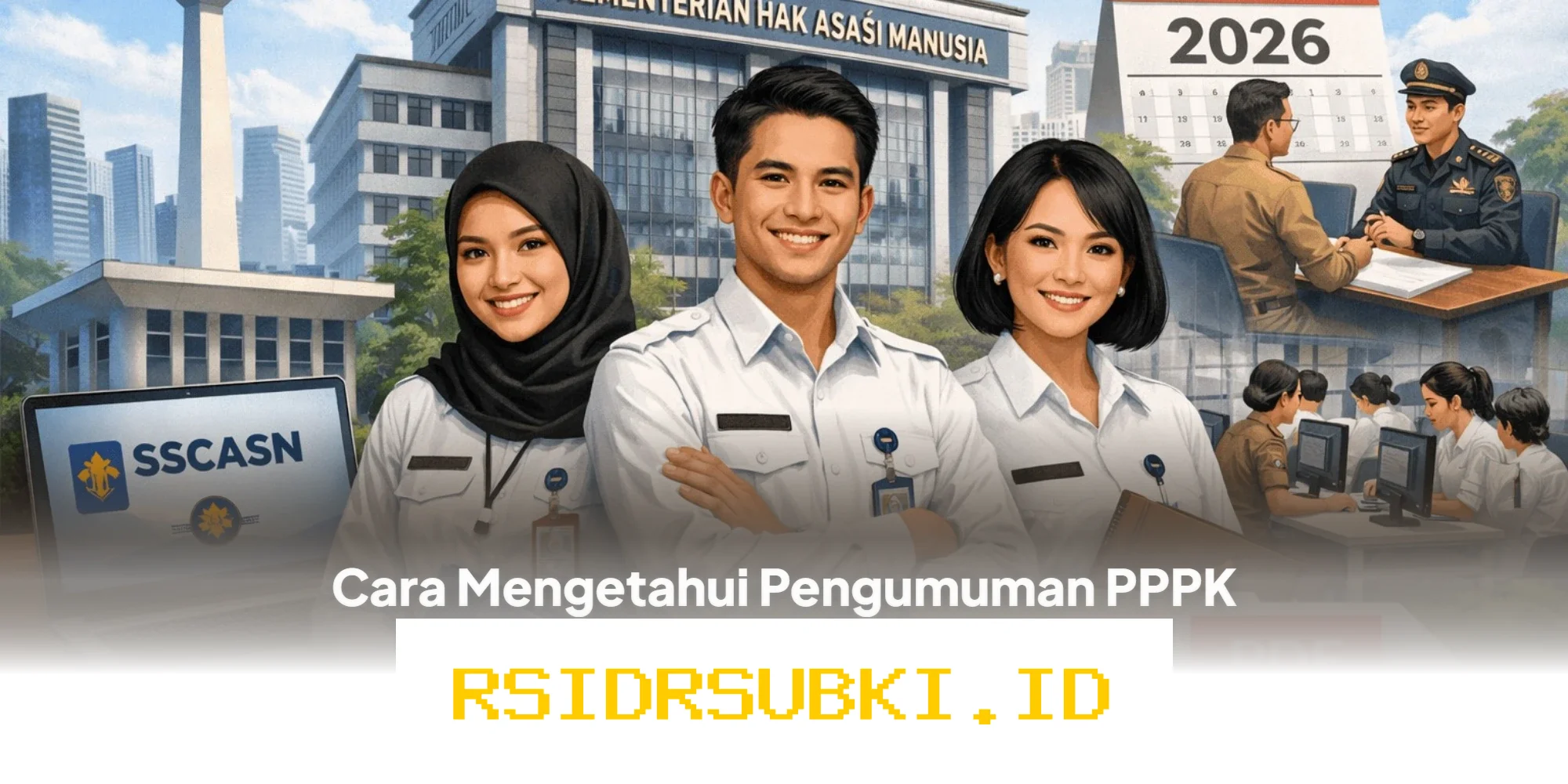 Ingin Tahu Hasil Seleksi PPPK KemenHAM 2026? Ini Dia Cara Cek Pengumumannya di Laman Resmi SSCASN!