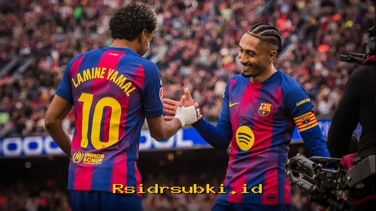 Raphinha dan Lamine Yamal Desak Camp Nou Bangkitkan Semangat Lawan Atletico!
