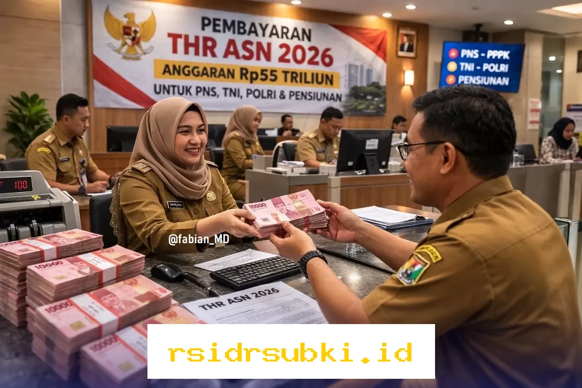 Rincian Lengkap THR PNS, CPNS, PPPK, TNI, Polri, dan Pensiunan 2026 yang Resmi Dicairkan!